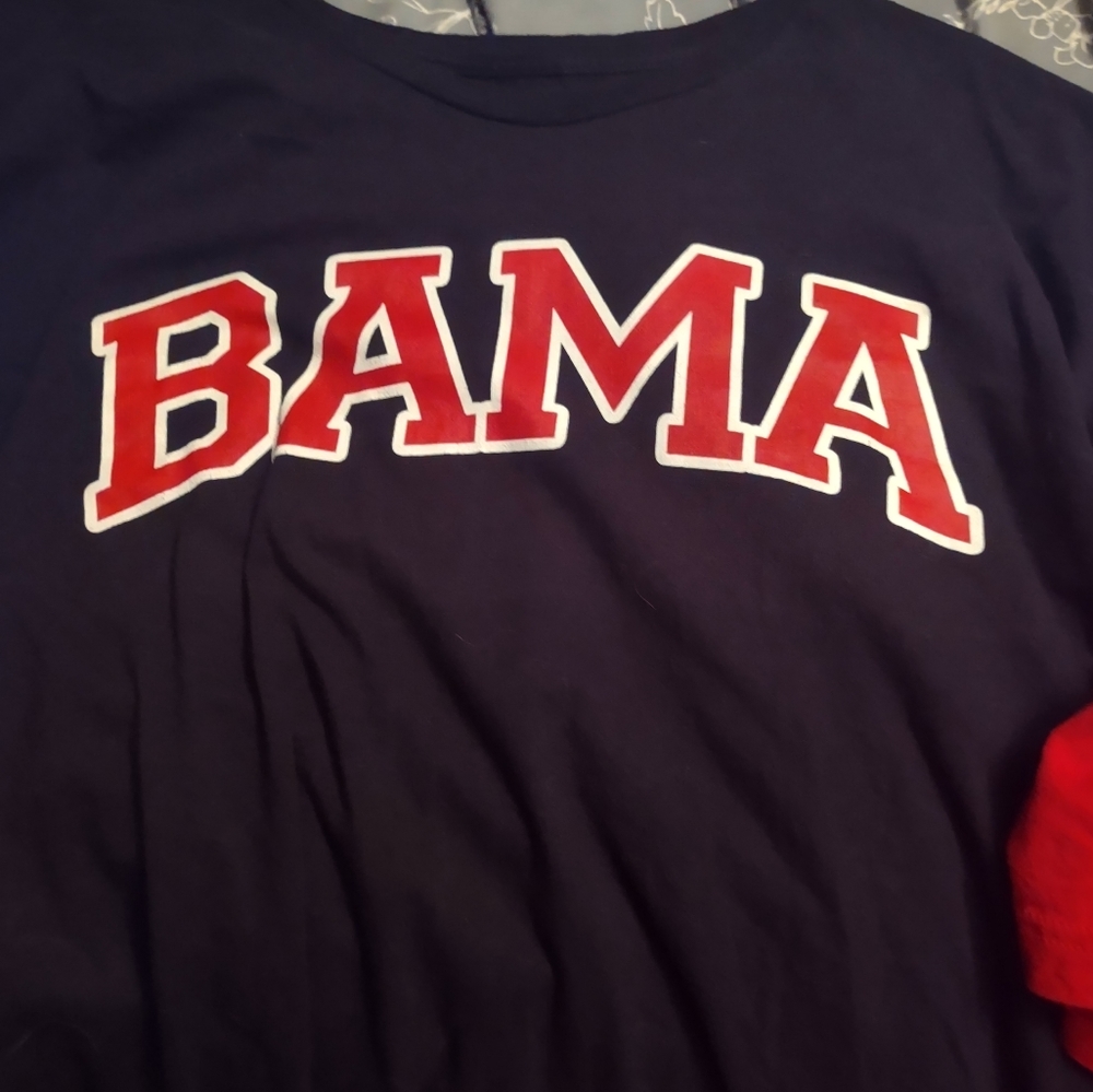 Alabama Crimson Tide slightly used mens t-shirts.